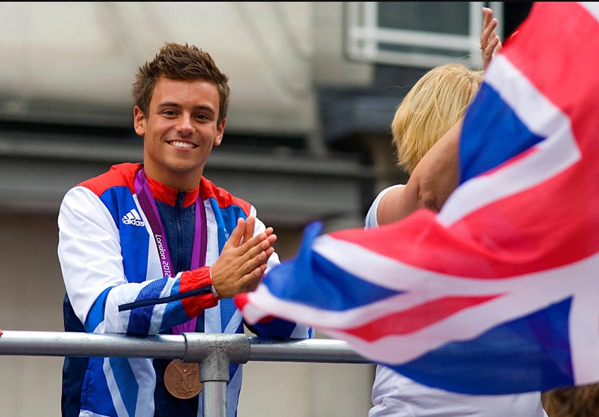 Tom Daley lost his father to a brain tumour