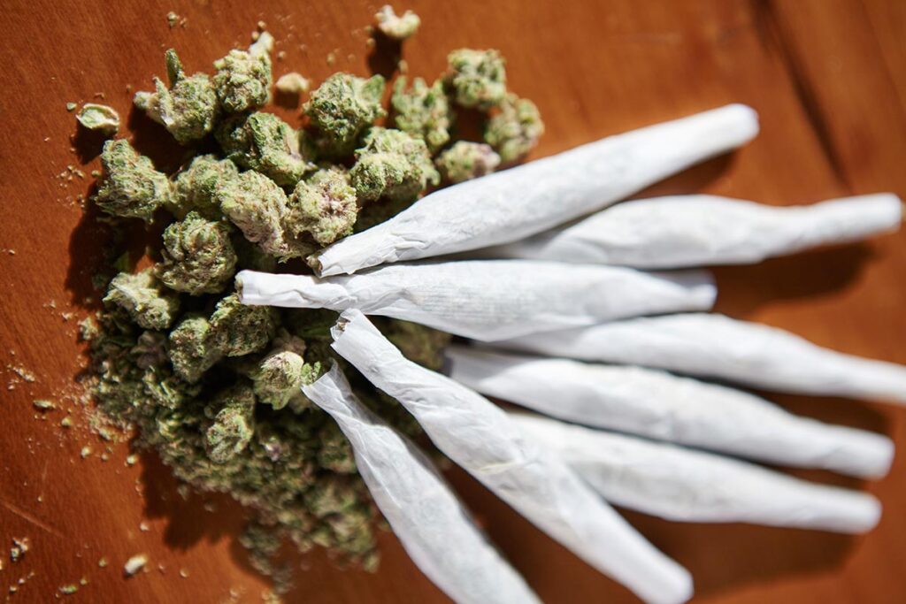 El cannabinoide THC del cannabis estimula el apetito