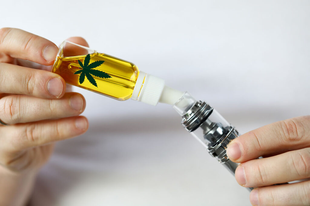 vaping is a great way to take CBD for IBD